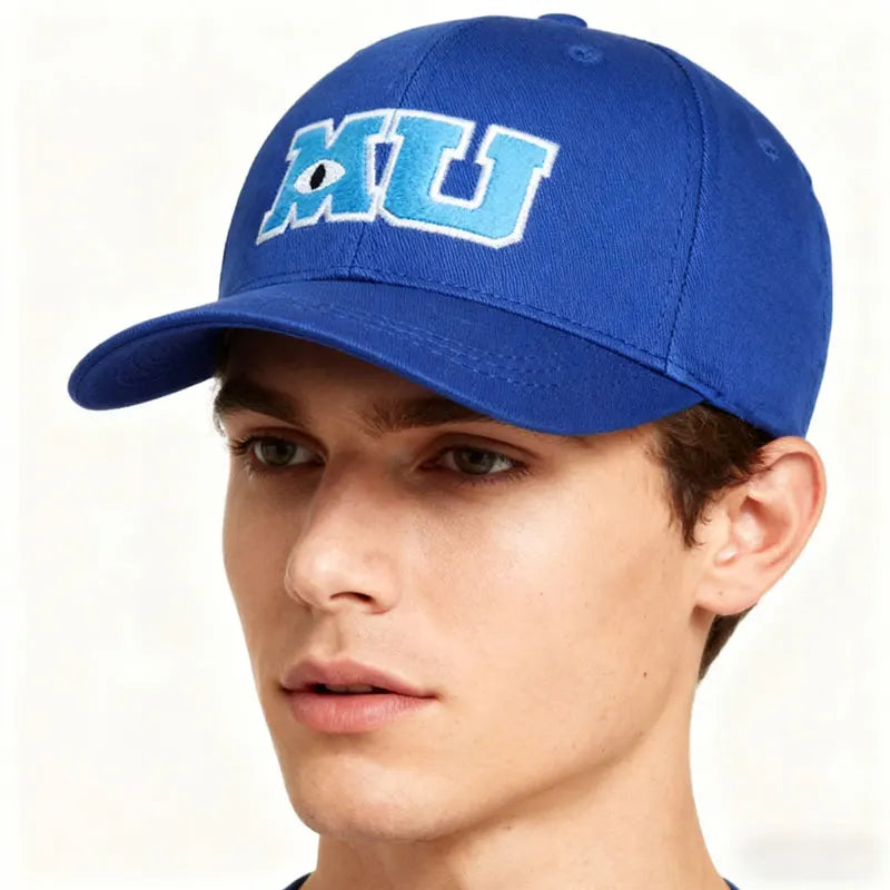 Pixar Monster University MU Baseball Cap For Men Women Sullivan Sulley Mike Embroidery Snapback Cap Cotton Sun Dad Hat Casquette
