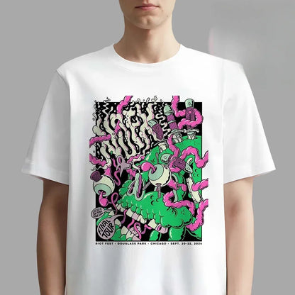 Men Women Fans Essentials Short Sleeve Tops Fashion Brand Summer Casual Daily Tee NOFX Rock Band Graphic Cotton T-shirt Unisex