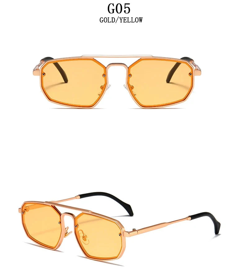 Vintage Steampunk Sunglasses For Men Fashion Sunglasses Women Trendy Retro Punk Sun Glasses Gafas De Sol Hombre Zonnebril Heren