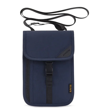 Multifunction Anti-theft Wallet Hidden Travel Neck Pouch Passport Cover Cards Holder ID Card Holder for Men Women Travel