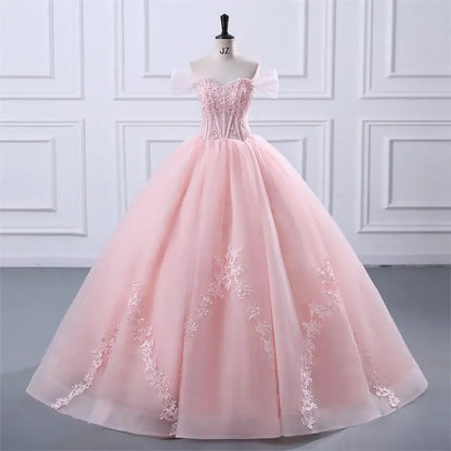 Sweet 15 Quinceanera Dresses Off The Shoulder Birthday Party Dress Formal Ball Gown 15 Year Old Dress Customized