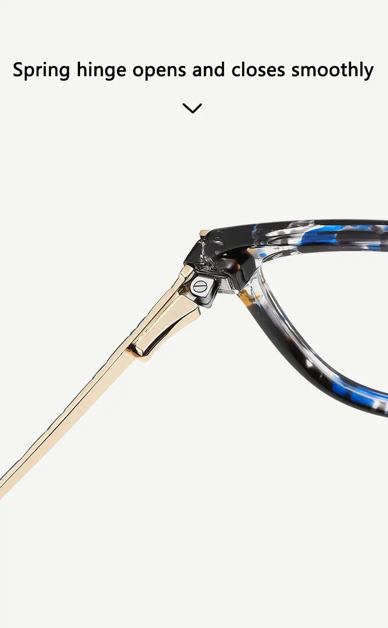 Classic Square Anti Blue Light Blocking Reading Glasses Women Prescription Glasses Computer Lightweight Eyeglasses LS231