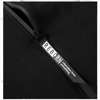 Autumn and Winter Zippered Sweatshirts + Sportswear Pants, Men's Jogging and Fitness Sets, Men's Casual Sportswear Sets