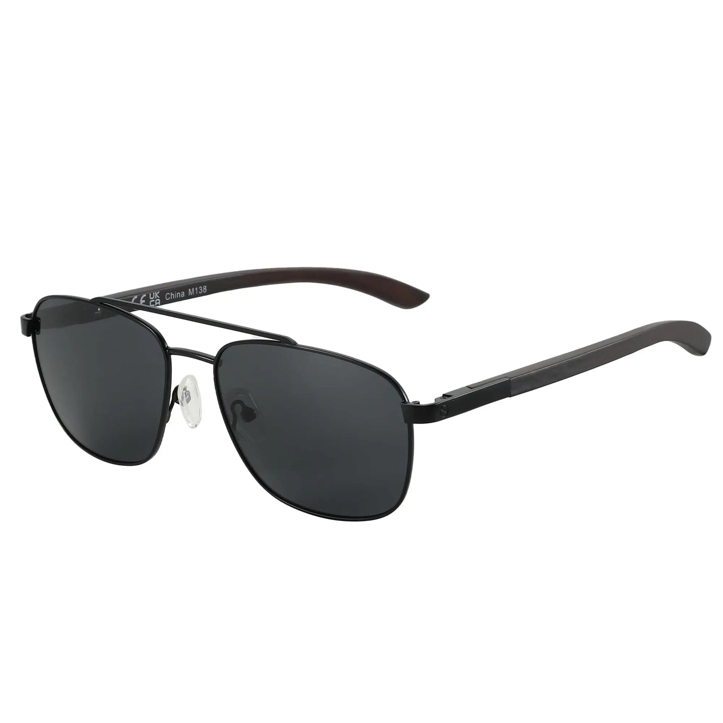 2026 Trend Polit Wood Polarized Sunglasses for Men UV Protection Fishing Driving Golf
