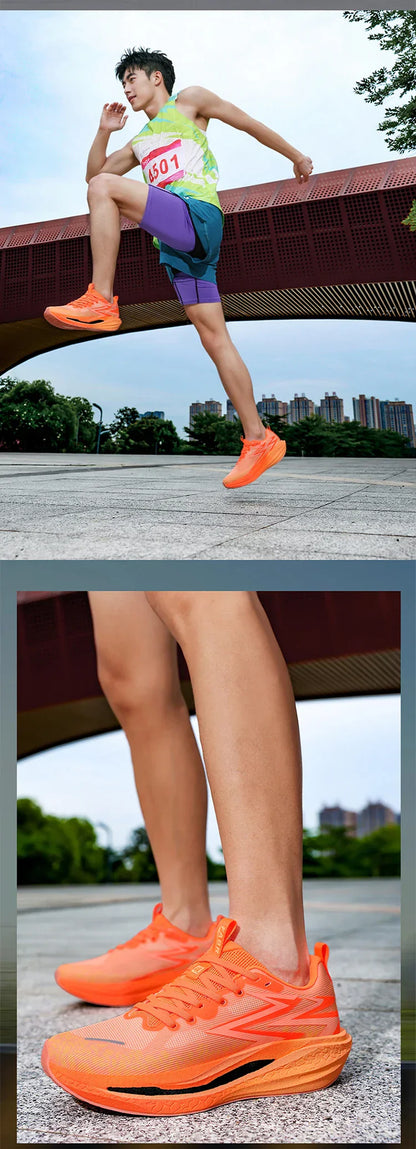 Men Running Shoes Carbon Board Speciality Sports Breathable Lightweight Women's Comfortable Chunta Athletic Sneakers