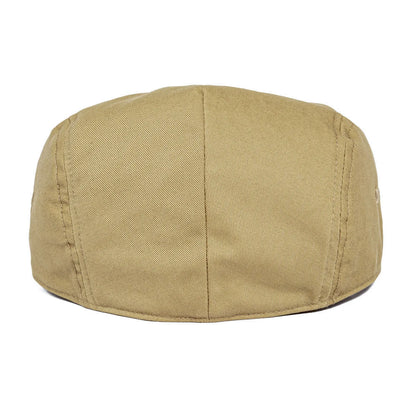 Airhole Flat Cap Mens Cotton Driver Hat Summer Newsboy Caps Ivy Hat Gatsby Breathable Beret Golf Casual Hats with Button