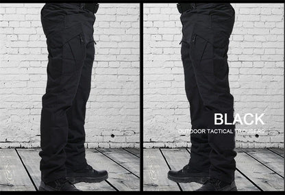 Tactical Cargo Pants Men Outdoor Waterproof SWAT Combat Military Camouflage Trousers Casual Multi Pocket Male Work Joggers