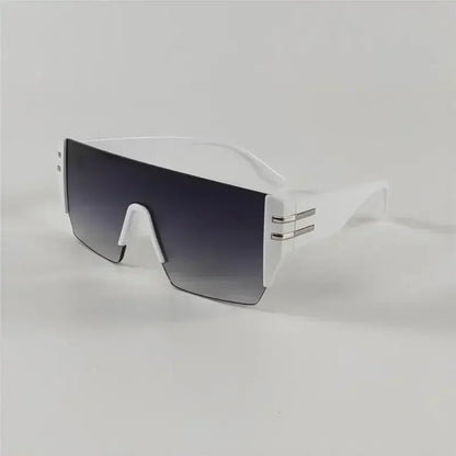 2025 New Rimless Oversized Sunglasses Women Men Luxury Brand High Quality Sun Glasses Ladies Unisex Eyewear UV400 Oculos De Sol