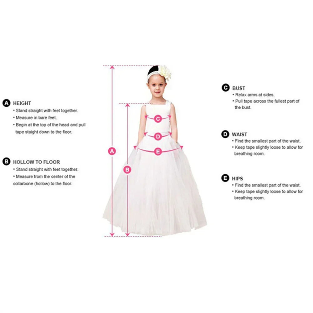 White V-neck Luxury Flower Girl Dresses For Wedding Butterfly Appliques Pearl Child Birthday Party First Holy Communion Gown
