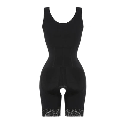 Fajas Colombian Girdle Waist Trainer Butt Lifter Shapewear Women Tummy Control Body Shaper Front Hooks Sheath Buttocks lLfts