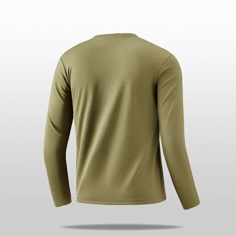 2026 Warm Fitness Jacket High-Quality Outdoor Sports Top with Stand-Up Collar for Autumn/Winter Running Long-sleeved Tshirt