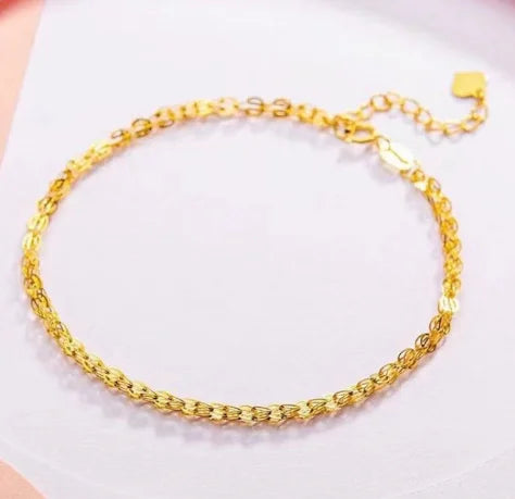 Bracelets "queue de phénix" en or 18 carats pour femme or jaune / or rose