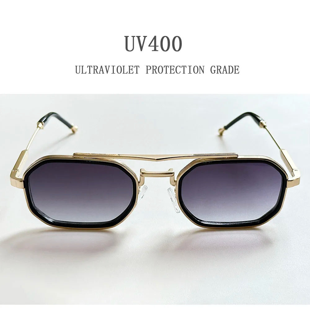 2026 Square Sunglass Men Vintage Fashion Glasses Steampunk Sunglasses Women Trendy Gafas De Sol Hombre Luxe Lunette Soleil Femme