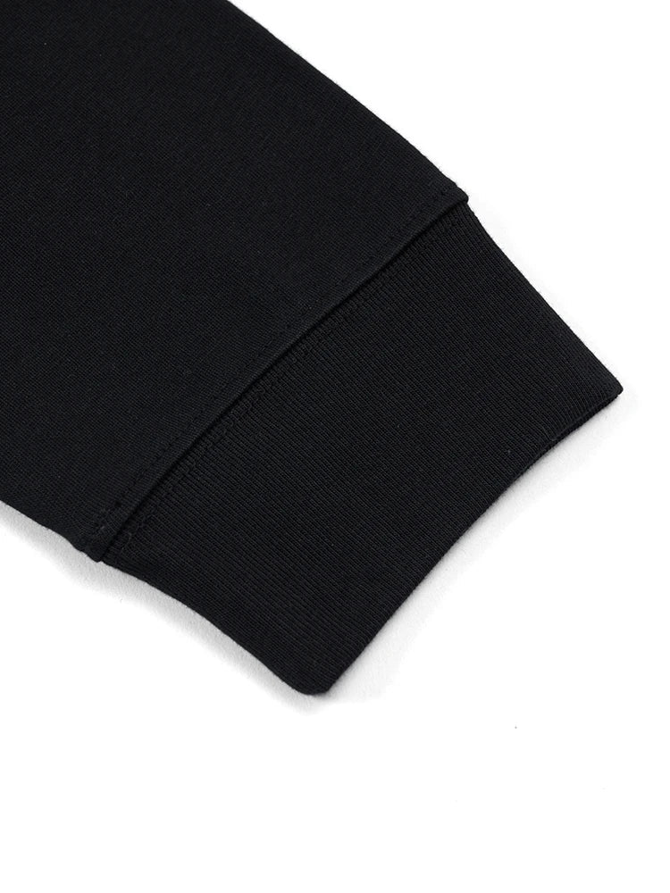 2026 Spring New 240g/sm Sorona Fabric Long Raglan Sleeve T-shirts Men Contrast Colors Tops