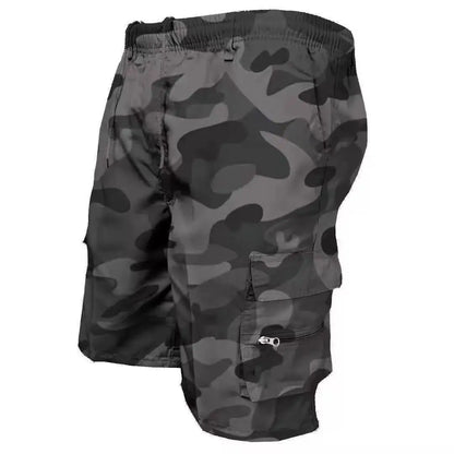 New Men Casual Loose Cargo Shorts Summer Outdoor Sports Pants Youth Fashion Streetwear Hiking Beach Short Trousers Plus Size