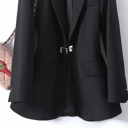 Women Suit Jacket 2025 Spring Leisure Comfortable Joker Female Blazer Coat Korean Temperament High quality Ladies Outwear