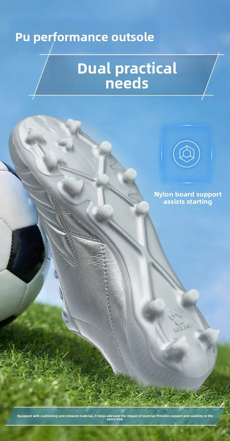 Men‘s Soccer Cleats Ag Short Studs Football Boots Mg Professional Match Training Artificial Natural Grass Turf Shoes