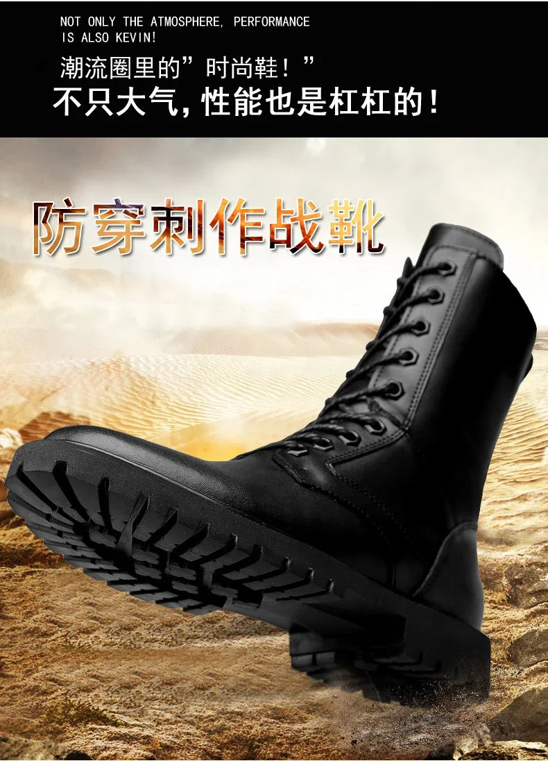 Men Tactical Boots Brand Military Size Ankle Casual Unisex Outdoor Hiking Shoes Male Waterproof Plus Climbing Shoes Size Plus