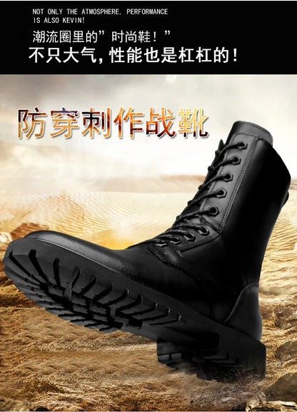 Men Tactical Boots Brand Military Size Ankle Casual Unisex Outdoor Hiking Shoes Male Waterproof Plus Climbing Shoes Size Plus