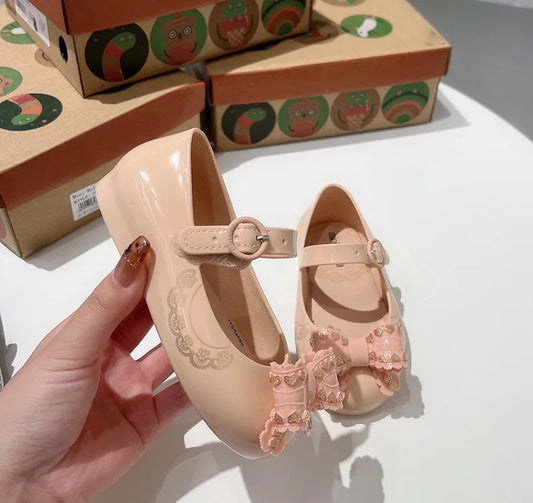New Mini Melissa Children's Sandals Pineapple Fruit Sandals Strawberry Jelly Girl Baby Avocado Sandals Toddler Melissa Shoes