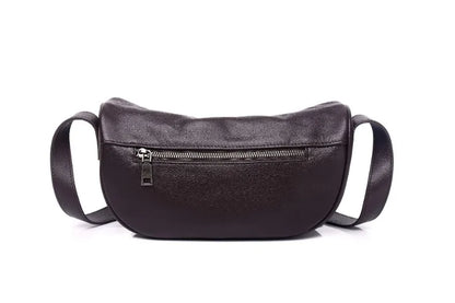 High Quality Genuine Leather Crossbody Luxury Handbag for Women, Large Capacity Shoulder Bag, Cowhide Retro Fashion Saddle Bag