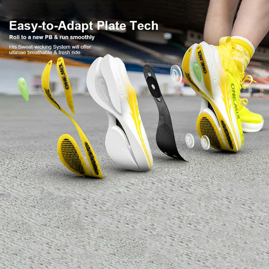Carbon Plate Marathon Running Racing Shoes Professional Stable Support Shock-relief Ultra-light Rebound Sport Sneakers
