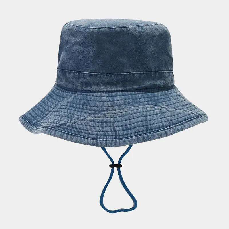 2023 Four Seasons Cotton Solid Bucket Hat Fisherman Hat Outdoor Travel Sun Cap for Men and Women 191