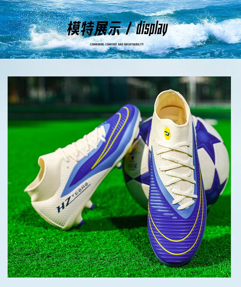 Men Football Boots New Turf Field Original Tenis Resistant Casual Casual Soccer Shoes Sneakers Ultralight Training Soccer Shoes