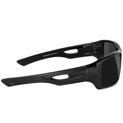 Polarized glasses Wrap Around Sports Sunglasses for Big Heads Men Women UV400 Sun Glasses 8232