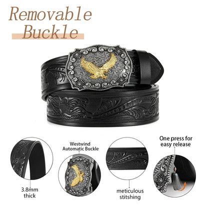 Men's Casual Style Belt PU Leather Belt Main Body Metal Buckle Belt Smooth Buckle Belt High-quality Male Belt 3.8cm