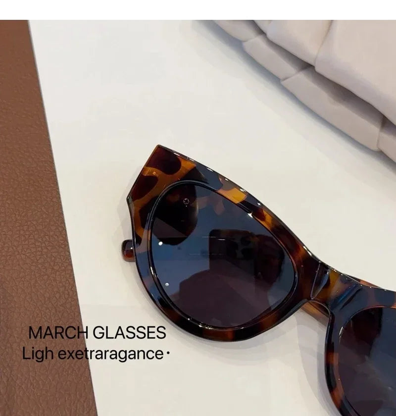 2025 New Fashion Women Sunglasses Luxury Retro Sun Glasses Cat Eye Eyewears Men Gafas De Sol Hombre Oculos De Sol Masculino