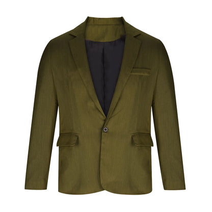 2026 Fashion Men's Clothing Business Casual Blazer Coats Classic Single Button Slim Fit Suit Jackets Elegant Gentleman Suit Tops