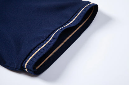 New men's T-shirt classic short sleeved polo shirt summer top casual T-shirt button collar oversized casual polo shirt