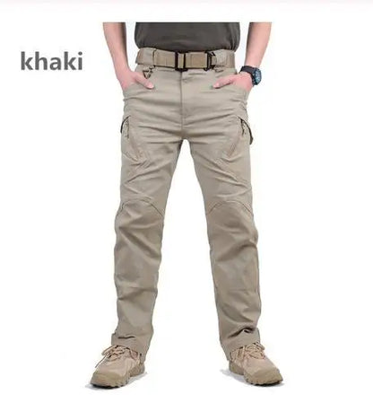 City Military Tactical Pants Men SWAT Combat Army Trousers Men Hiking Hunting Waterproof Wear Resistant Casual Cargo Pants