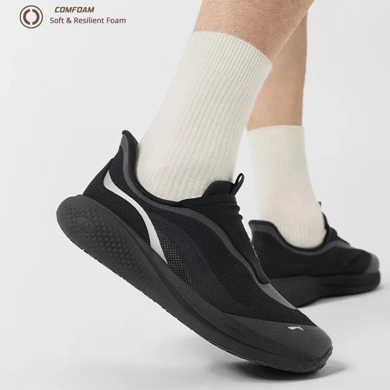 SOFT GO 3 SLIP ON Men's Walking Shoes Comfortable Thick Heel Casual Sports Wearable Slip-on Design AGLW009
