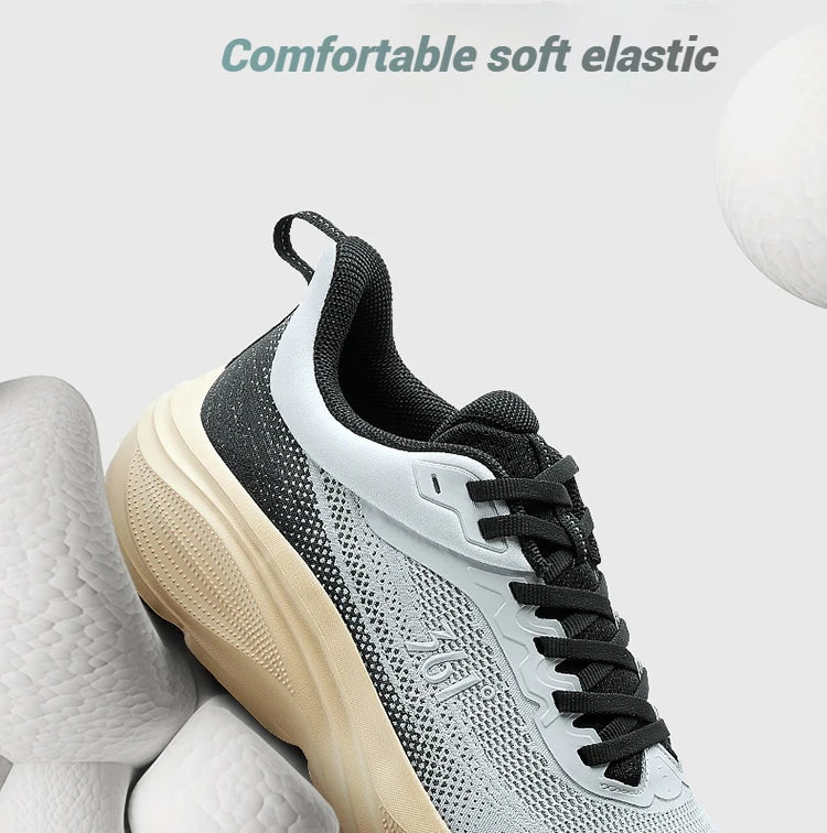 Men Running Shoes Lightweight Mesh Durable Cushioning Breathable Grippy Thick-soled Jogging Male Sneakers 672532206