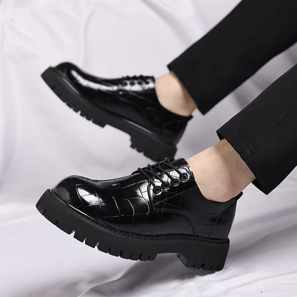 High Quality Oxford Leather Shoes Luxury Brand Leather Dress Shoe Breathable Solid Formal Casual Shoes Handmade Designer Shoes