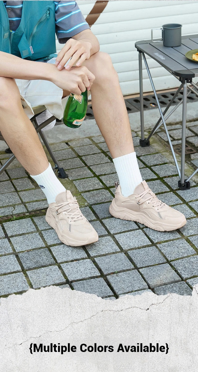 Men Casual Sport Shoes Retro Soft Lightweight Running Wear-resistant Breathable Comfortable Sneaker Male 672426772F