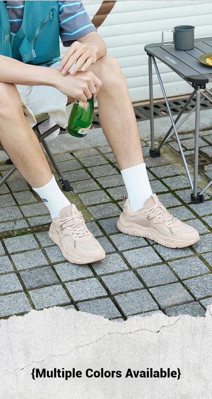 Men Casual Sport Shoes Retro Soft Lightweight Running Wear-resistant Breathable Comfortable Sneaker Male 672426772F
