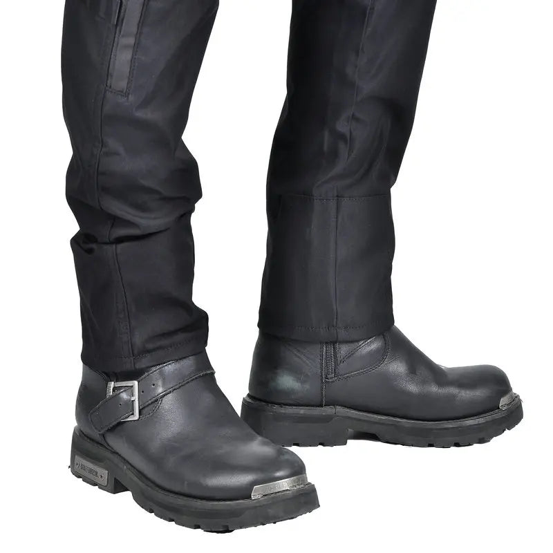 Waterproof Motorcycle Riding Pants All-Season Reflective Strip Adjustable Waistband Knee & Hip Pad for Outdoor Riding pants