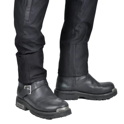 Waterproof Motorcycle Riding Pants All-Season Reflective Strip Adjustable Waistband Knee & Hip Pad for Outdoor Riding pants