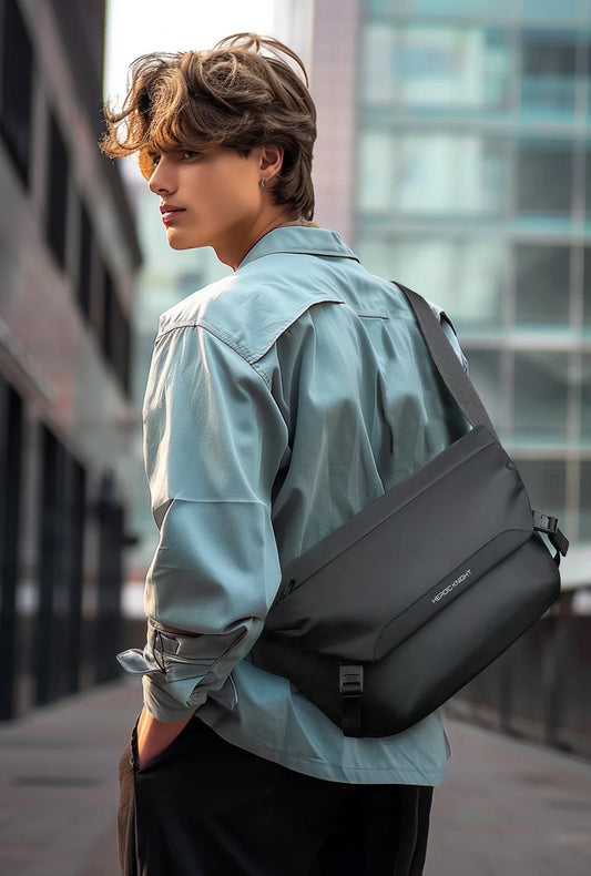 Water Repellent Messenger Bag Men Bags Casual Shoulder Crossbody Bags Fit 11 inch Ipad Fashion Outdoor Cycling Side Bag  Male