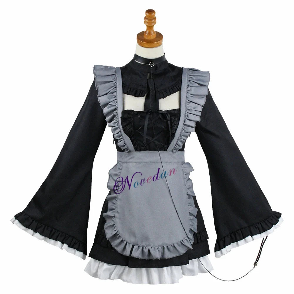 Marin Kitagawa Cosplay My Dress Up Darling JK School Uniform Dress Girls Maid Outfit Anime Cosplay Halloween Costume Wig Women