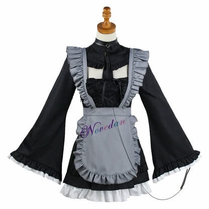 Marin Kitagawa Cosplay My Dress Up Darling JK School Uniform Dress Girls Maid Outfit Anime Cosplay Halloween Costume Wig Women