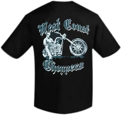 New 2026 West Coast Choppers  Graphic Tee 100% Cotton Round Neck Casual Regular Fit Unisex T-shirt  Summer Top