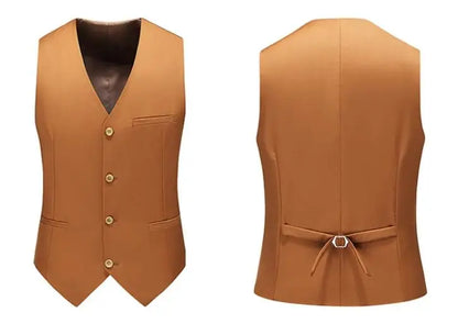 Royal Blue Vest Waistcoat Men's Brand New Slim-Fit V Neck Dress Vests Mens Formal Business Wedding Tuxedo Chaleco Hombre 6xl