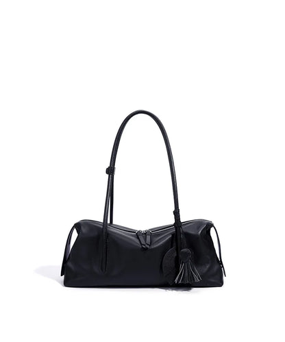 2026New Women's Casual Top Grain Leather Shoulder Bag Large Capacity Soft Pillow Handbag Underarm Tote for Daily Commute