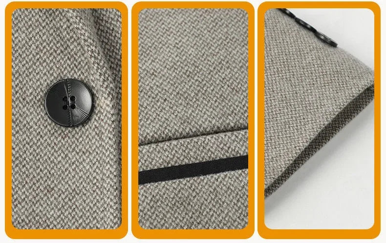 Brand 2026 Spring Business Blazer for Men Solid Autumn Casual Men's Jacket Blazer Fashion Single Breasted Suits Mens