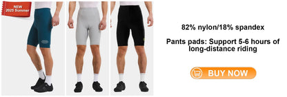 Pro Summer Men's Cycling Shorts Bicycle Pants Shock-absorbing Cycling Clothing Mountain Road Bike Tousers With Pocket