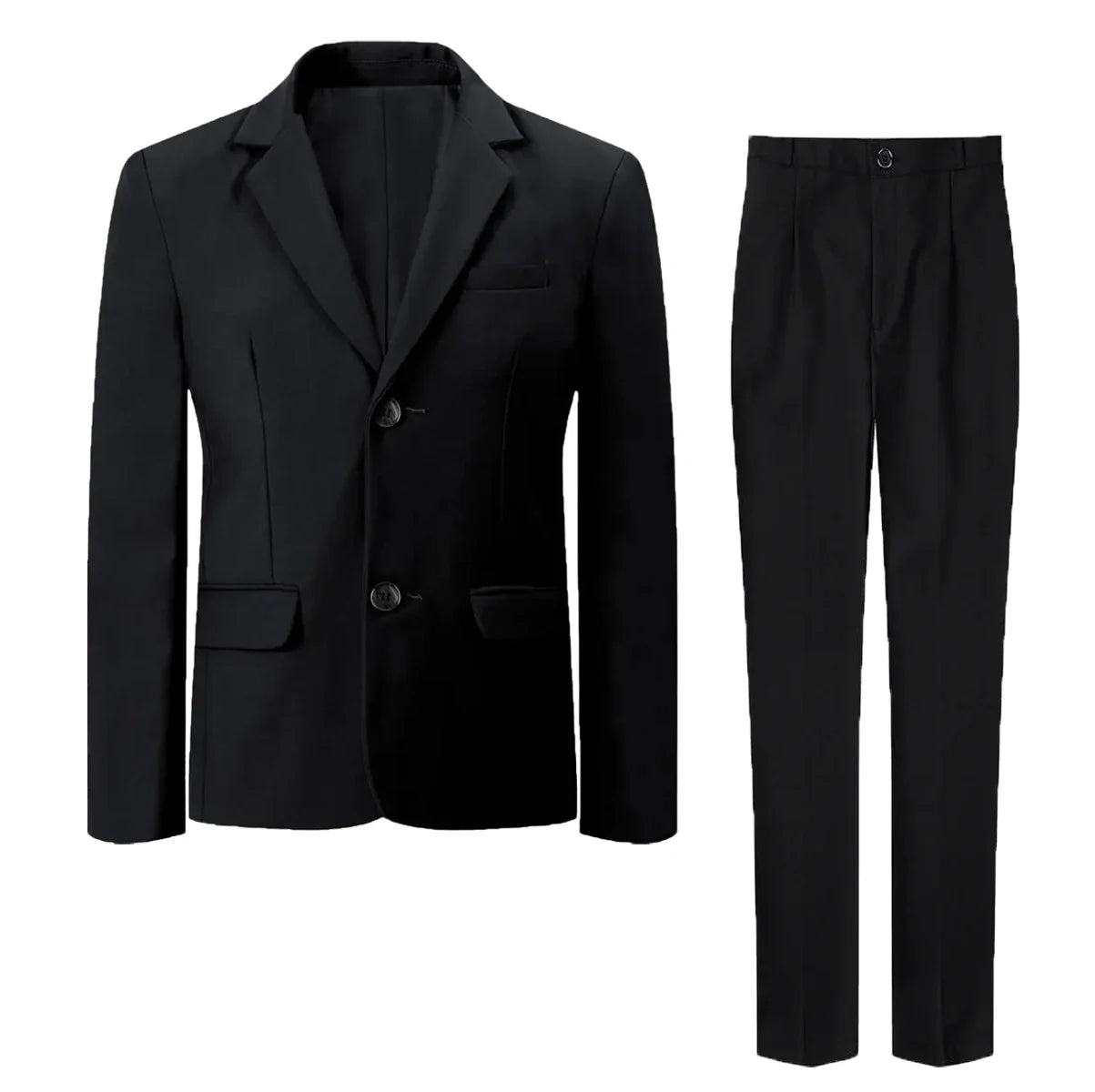 Suit for Kids Boys Easter Outfit Church Party Blazer Wedding Ceremony Flower Piano Performance Birthday Gift Clothes Set 3 PCS